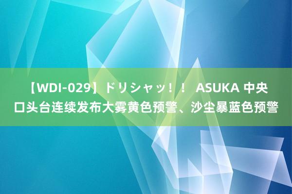 【WDI-029】ドリシャッ！！ ASUKA 中央口头台连续发布大雾黄色预警、沙尘暴蓝色预警