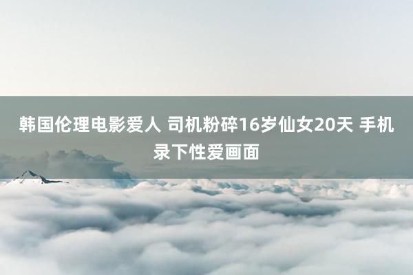 韩国伦理电影爱人 司机粉碎16岁仙女20天 手机录下性爱画面